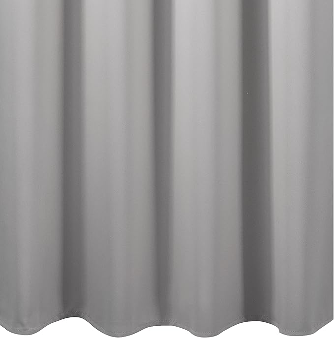 LEMOMO Blackout Curtains 66 x 84 inch/Light Grey Curtains Set of 2