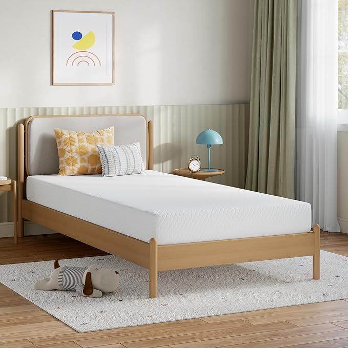 Novilla 6 Inch Queen Size Mattress, Queen Memory Foam Mattress with Cooling Foam & Breathable Comfort Layer, Removable Cover, Pressure Relief Mattresses in a Box for Cool Touch & Support