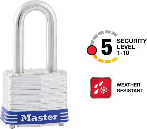 Master Lock Outdoor Padlock - Durable Security with Key Access | 1 Pack