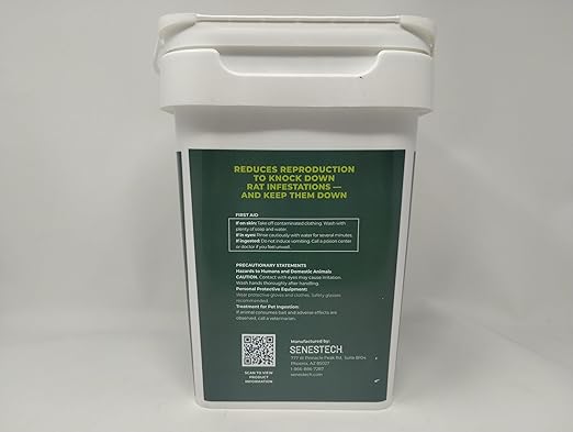 Evolve Rat Birth Control Soft Bait Sausages – 12 lbs | Scientifically Proven Rat Population Control | Not a Poison, Long-Term Population Management