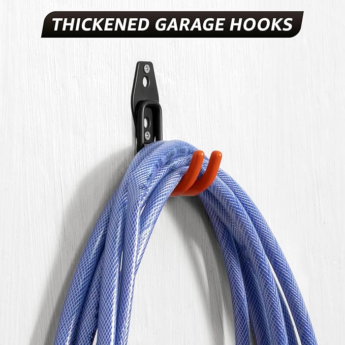 20 Pack Garage Hooks, Heavy Duty Steel Wall Mount Utility Hangers