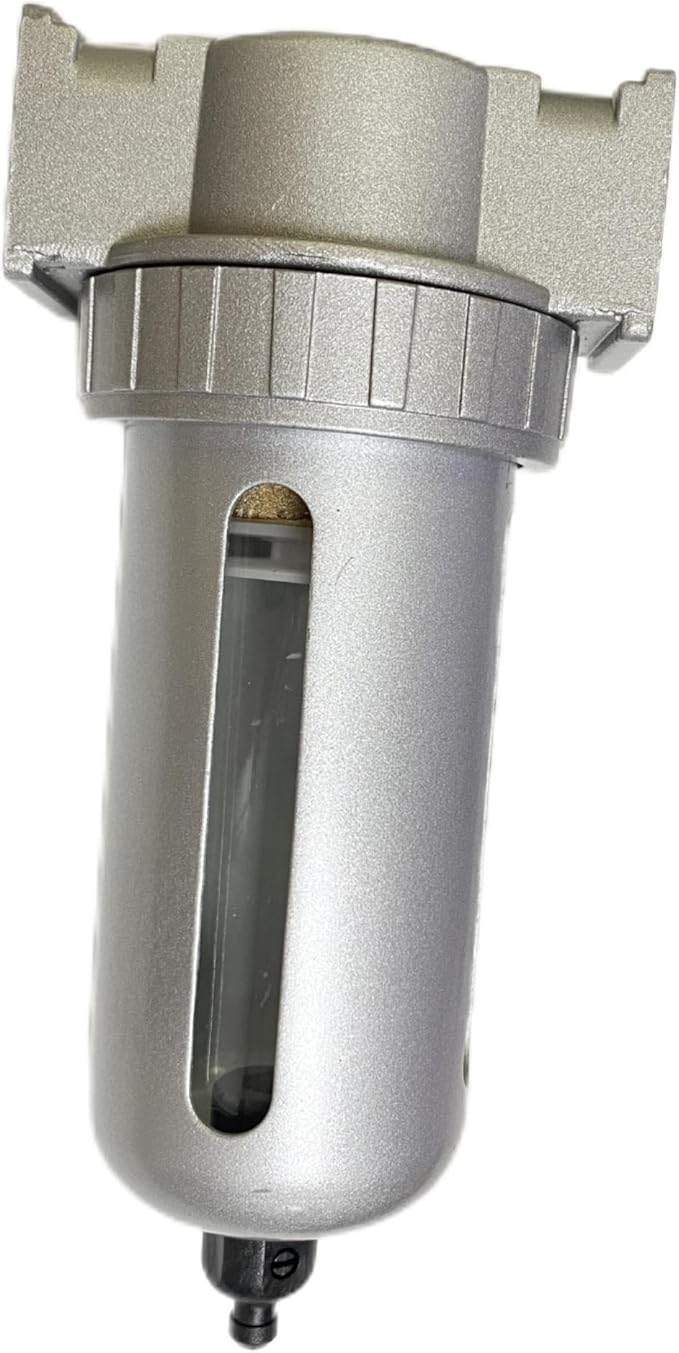 1/2" air compressor water separator Compressor Moisture Trap Filter with Semi-Auto Drain for Cleaner Dryer Compressed Air Lines