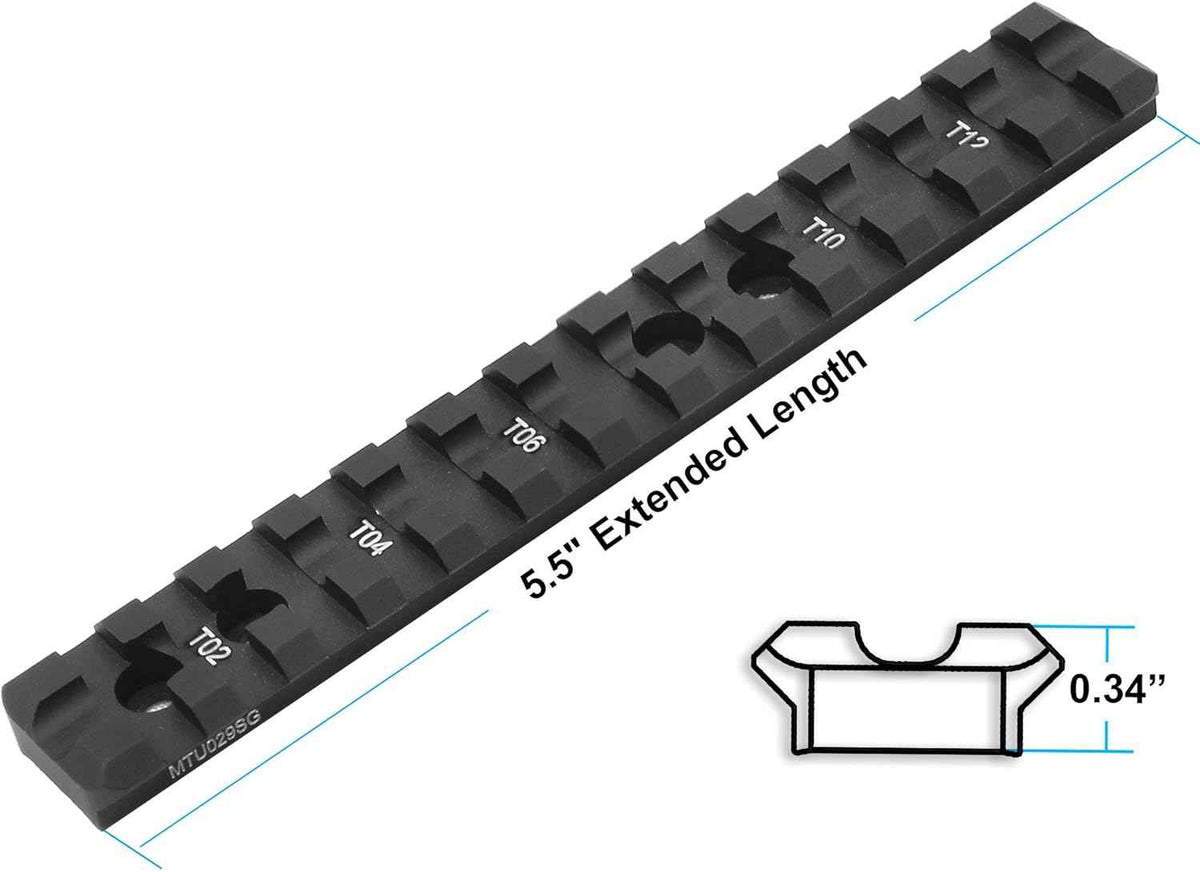 UTG PRO Model 500® Shotgun Picatinny Rail Mount - Made in USA, Durable & Reliable