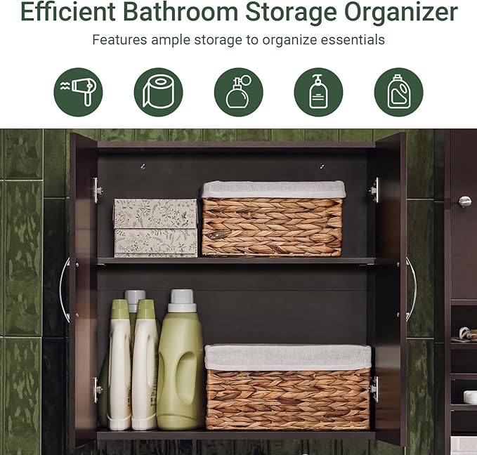 Haotian Wall Cabinet Laundry Room, Medicine Cabinet