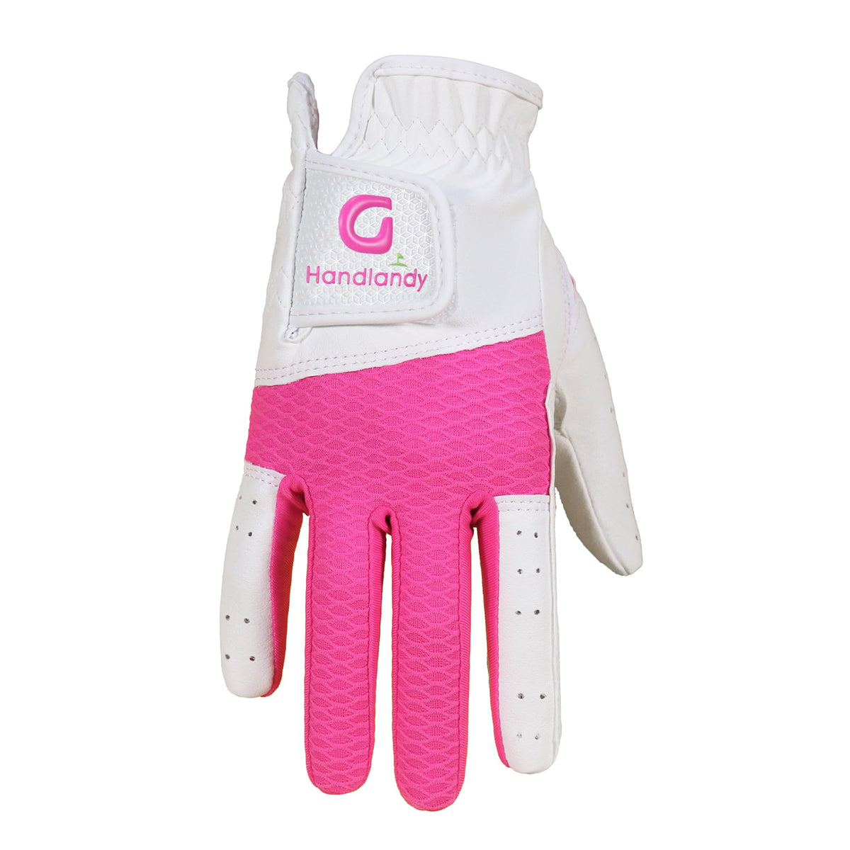 AIGEVTURE Womens Golf Gloves Right Hand Luxurious Palm Material for Unmatched Feel Pink M