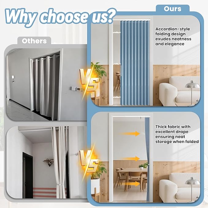 AJAZZ Blackout Accordion Door