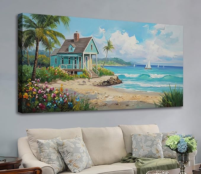 Anolyfi Tropical Canvas Wall Art