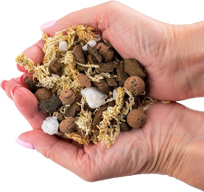 Premium Phalaenopsis Imperial Orchid Potting Mix - Hand Mixed in Small Batches | Great for Phalaenopsis of All Kinds - by GARDENERA - 2 Quart Bag