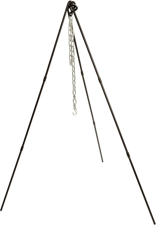 Adjustable Camp Tripod for Camping & Hiking - Lodge ATP2, 40-60 Inch Black