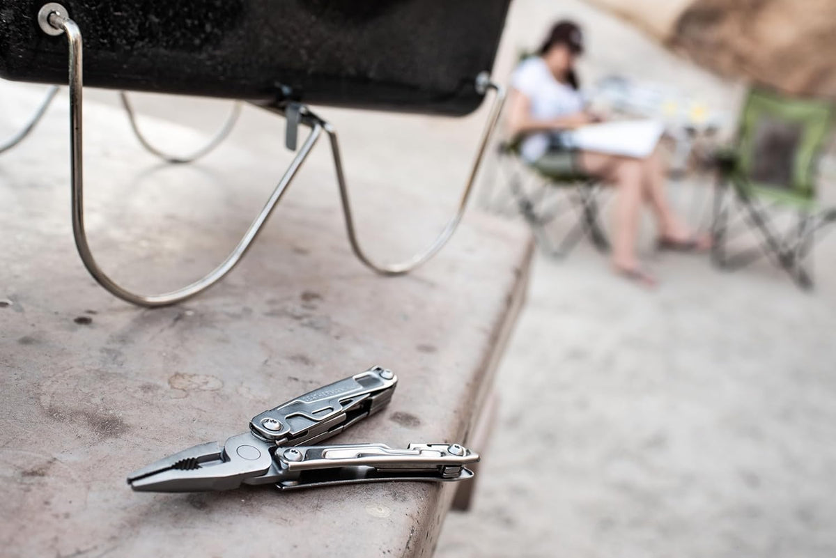 Rev Pocket Multitool by LEATHERMAN - Compact Stainless Steel Tool with Package Opener & Screwdrivers