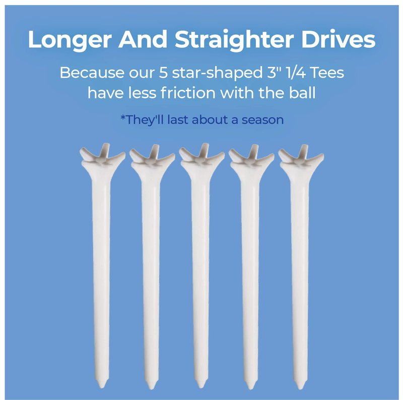 Tember Golf Divot Tool with Golf Ball Marker and Golf Tees 3 1/4 inch - Golf Gifts for Men - Golf Accessories for Women