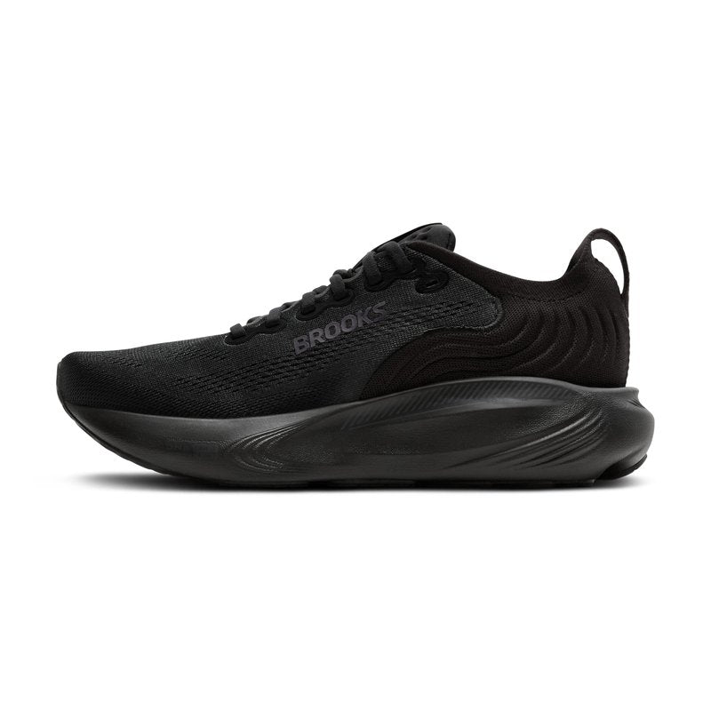 Brooks Women’s Adrenaline GTS 25 Supportive Running & Walking Shoe - Black/Black/Ebony - 10.5 Narrow