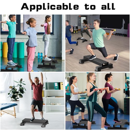 Steel Calf Raise Bar with Modular Design, Standing Calf Raise Machine for Home Gym, Ideal for Calf Stretching, Squat, Foot Stretch, High Capacity Anti-Slip Solid Calf Block