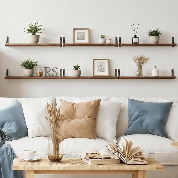 YGEOMER 23.6 Inch Floating Shelves