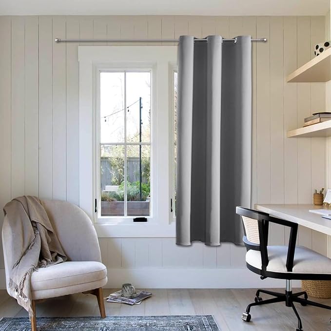 ChrisDowa Small Window Curtains 40 inches Long