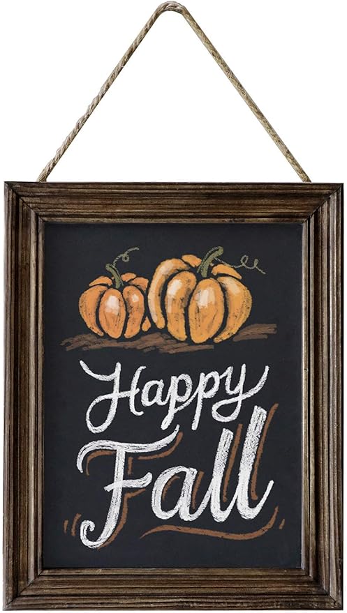SANY DAYO HOME Rustic Wall Hanging Magnetic Chalkboard Signs 14 x 11 inches