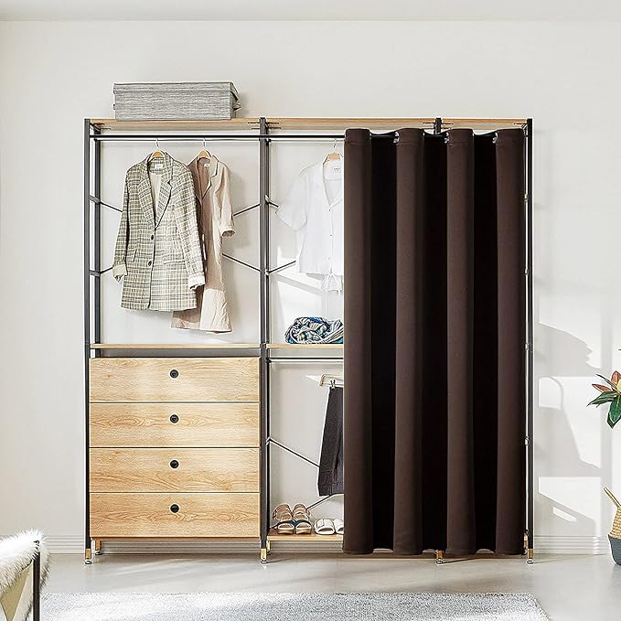 ChrisDowa Blackout Door Curtains