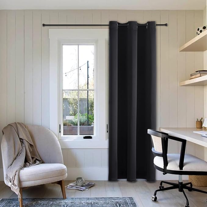 ChrisDowa Blackout Curtains 72 inches Long