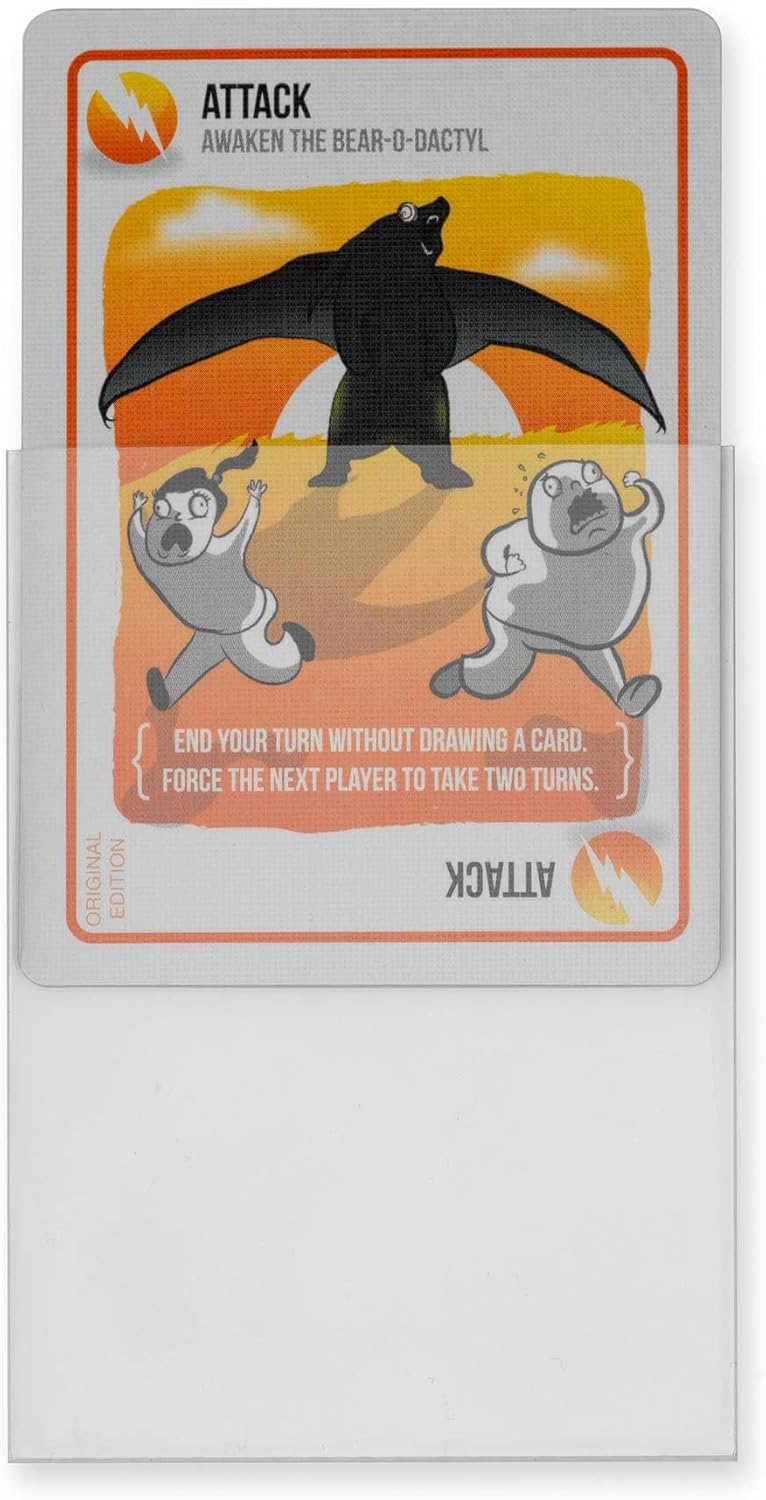 Vault X Board Game Sleeves - Premium Clear Protection for Standard Cards | 65.5 x 91mm (50 Pack)