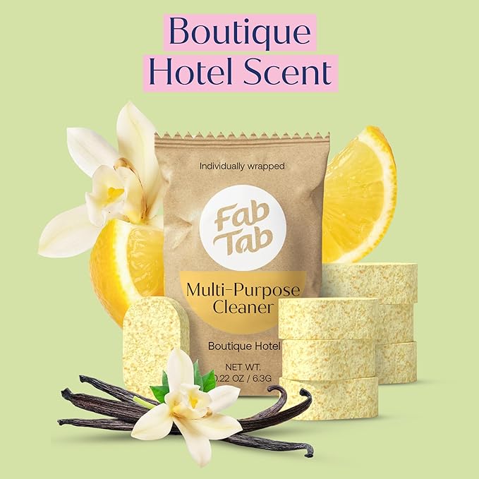 Multi-Surface Cleaning Spray Refill - All-Purpose Cleaner Spray- Natural Cleaning Products - Plant-Based - No Harsh Chemicals - Citrus Scent- Makes 4x 16.09 fl oz bottles (Bottle Not Included)
