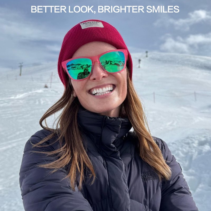 Jefoo Polarized Sports Running Sunglasses for Women Men Retro Trendy Sun Glasses UV400 Protection Tangle Free