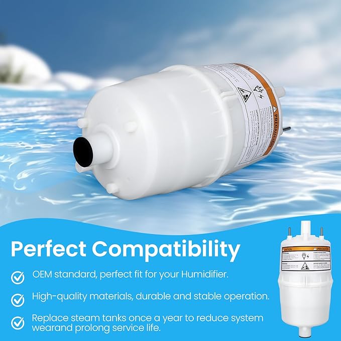 80 Steam Canister Replacement for AprilAire Model 800 & 865 & 80 - Compatible for AprilAire 800 Whole House Humidifier,80 Canister Replacement for Aprilaire 800