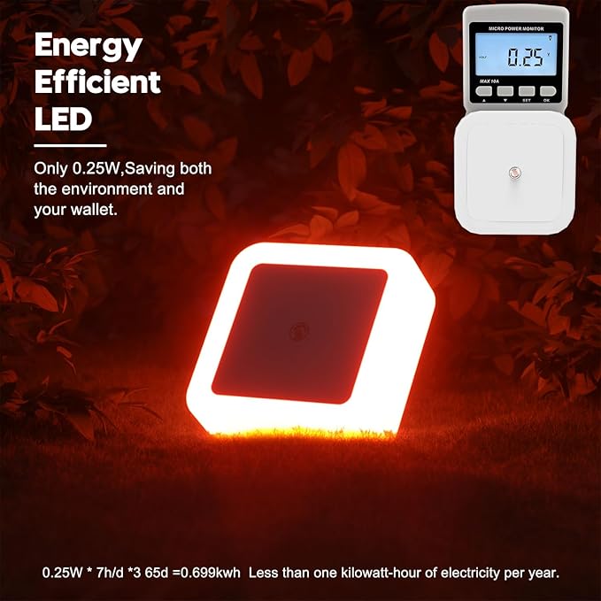 Sujeet Night Light, Night Lights Plug into Wall 8-Pack, Nightlight Plug in