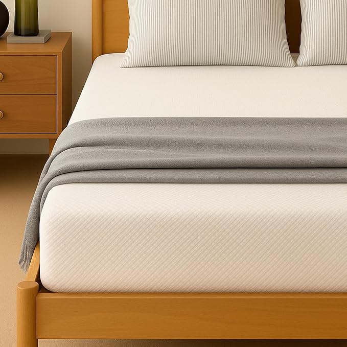 6 Inch Full Size Mattress in a Box,Memory Foam Mattress for Comfort Sleep, Cooling Night Sleep & Pressure Relief, Ships Compressed (6", Full)