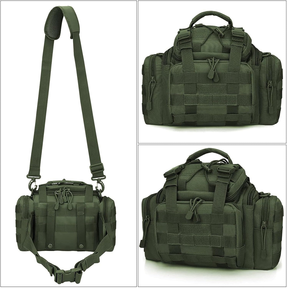 Tactical Sling Bag for Hiking & Fishing | G4Free Outdoor Waist Pack