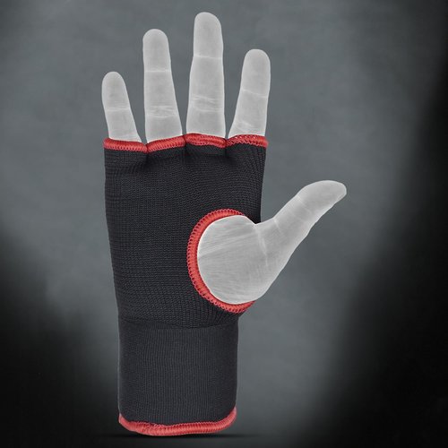 DEFY Padded Inner Gloves - Gel Padded Knuckle Protection for Boxing & MMA - 75cm Long Strap Pair