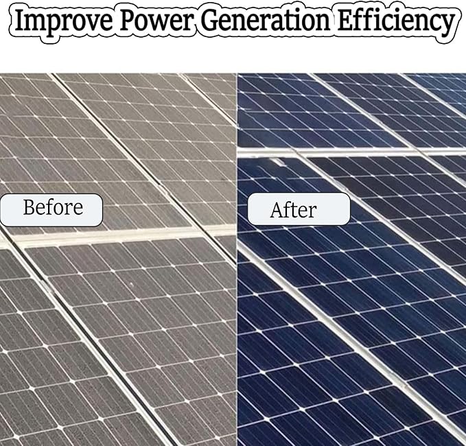 Water Fed Telescopic Brush,Extendable Solar Panel Roof Cleaning Tools,Photovoltaic Panel Cleaning,Conservatory Roof Cleaner,for Photovoltaic Panel Cleaning 35cm-6m/20FT