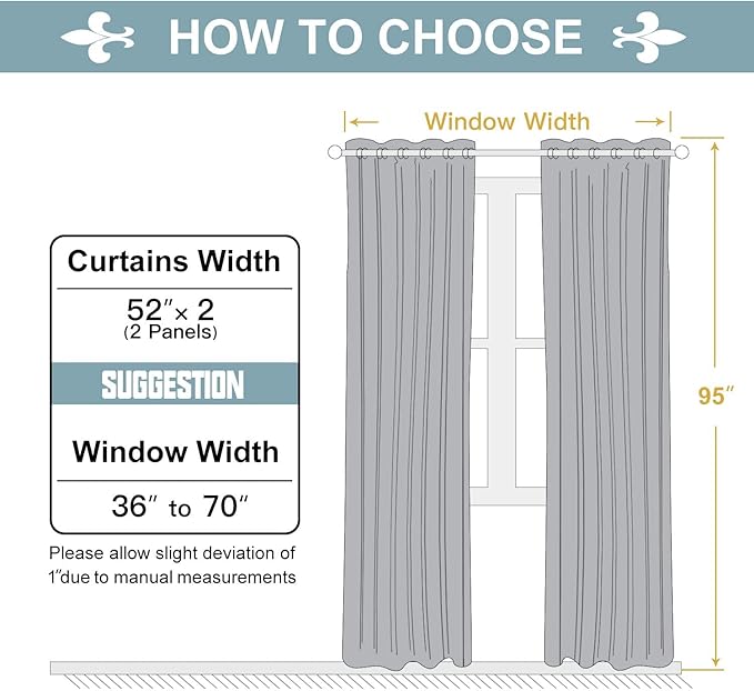 ChrisDowa Grommet Room Darkening Curtains