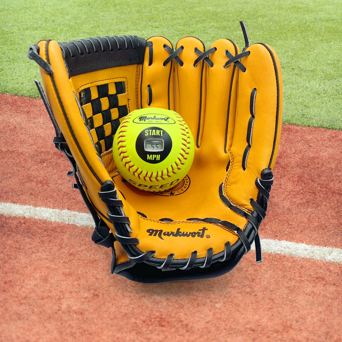 Markwort Speed Sensor Yellow Cover Softball