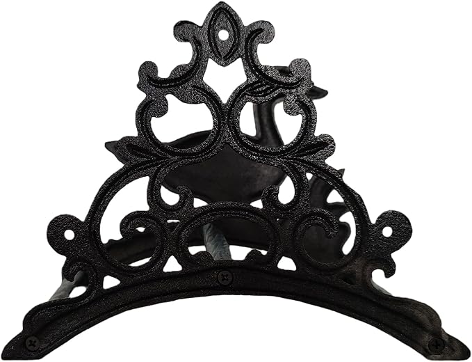 Garden Hose Holder Cast Iron Heavy Duty Water Hose Hanger, Outside Wall Mount, Solid Metal Decorative Rack/Organizer/Stand, Easy to Install, Hold Up to 50/75/100 ft (Hose holder - Duck)