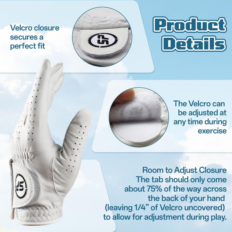 SPGOLF Golf Gloves Men