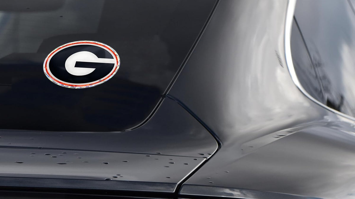 University of Georgia Reflective Decal | Premium 3D All-Weather Sticker for Car, Laptop, Water Bottle & More | Made in the USA