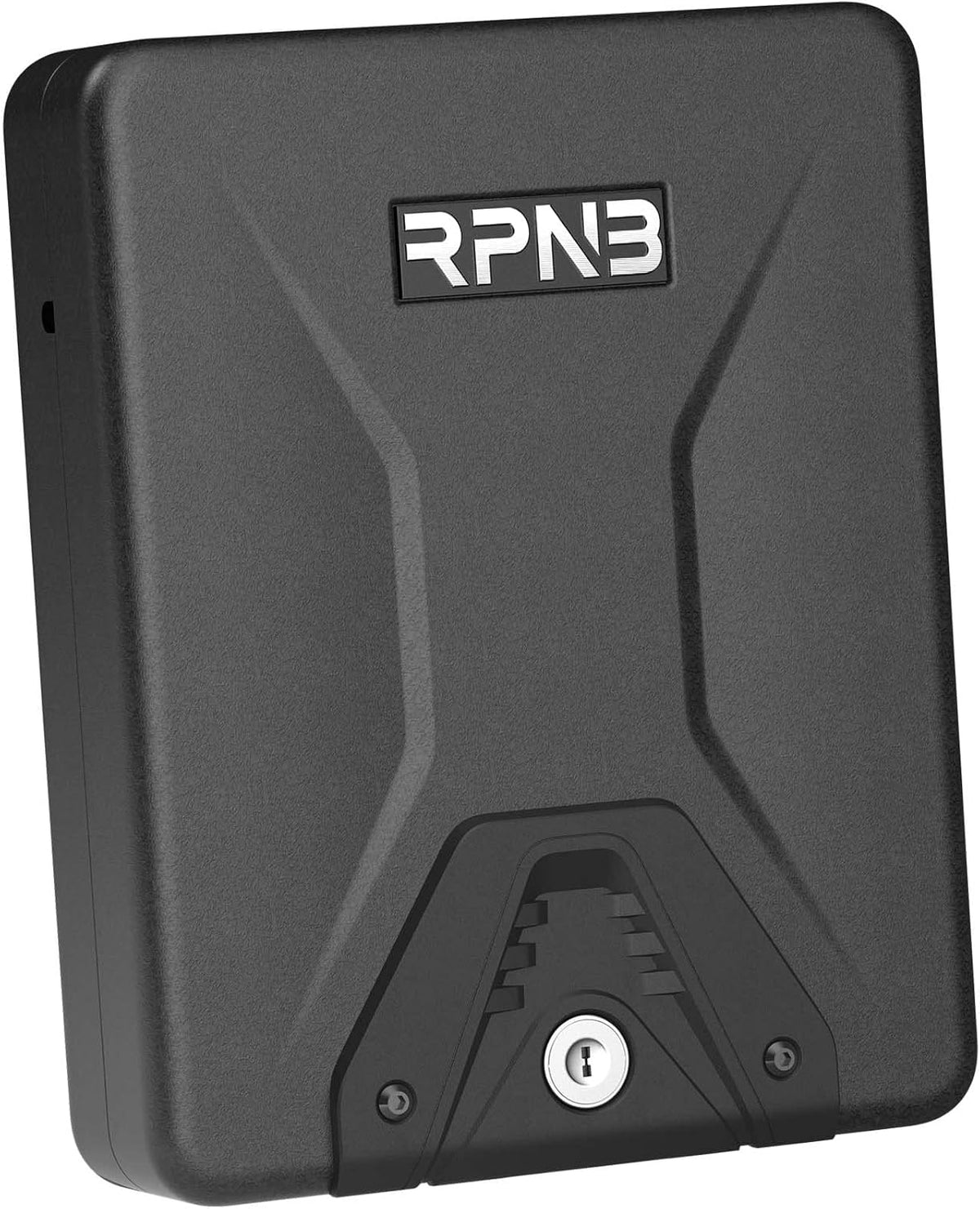 RPNB Gun Safe - Portable Handgun Security Lock Box with Key Access | Compact Design