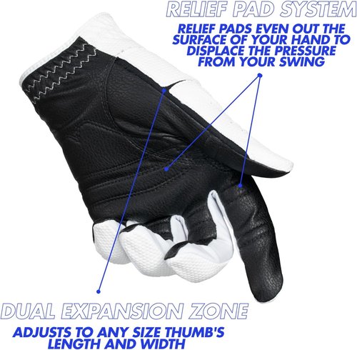Bionic Men's RelaxGrip 2.0 DX Golf Glove - Enhanced Comfort & Grip for Optimal Performance
