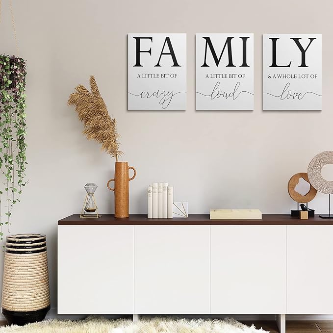 GUBIYU Home Family Wall Decor, Wall Art