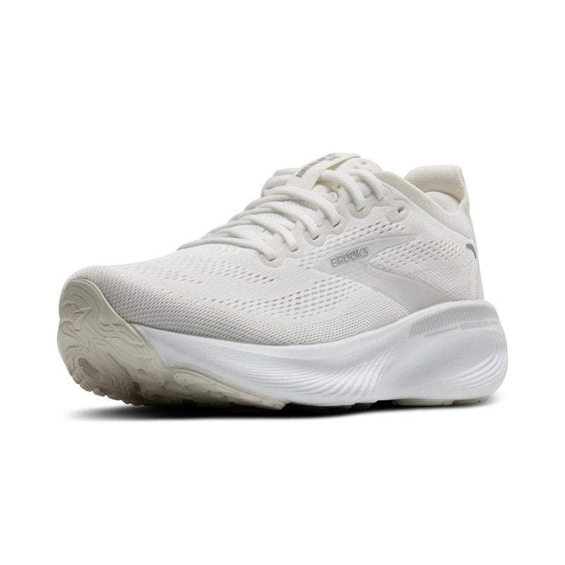 Brooks Women’s Adrenaline GTS 25 Supportive Running & Walking Shoe - White/White/Silver - 8.5 Wide