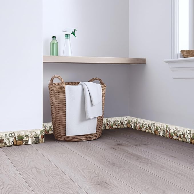 Farmhouse Peel and Stick Wallpaper Border