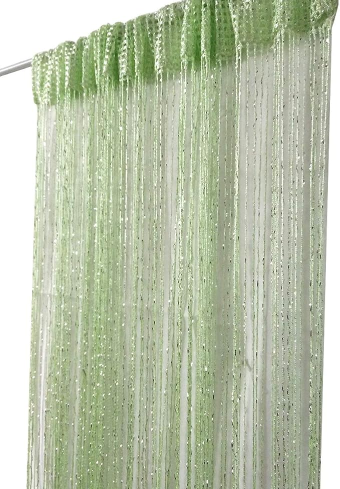 ave split Decorative Door String Curtain Wall Panel Fringe Window Room Divider