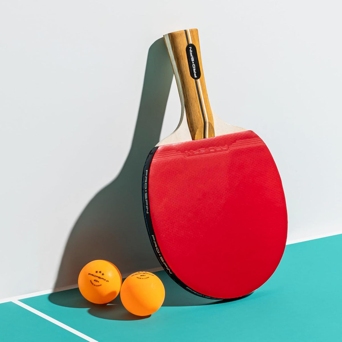 PRO-SPIN Ping Pong Balls - 3-Star Premium Orange Table Tennis Balls | High-Performance 40+ ABS Material