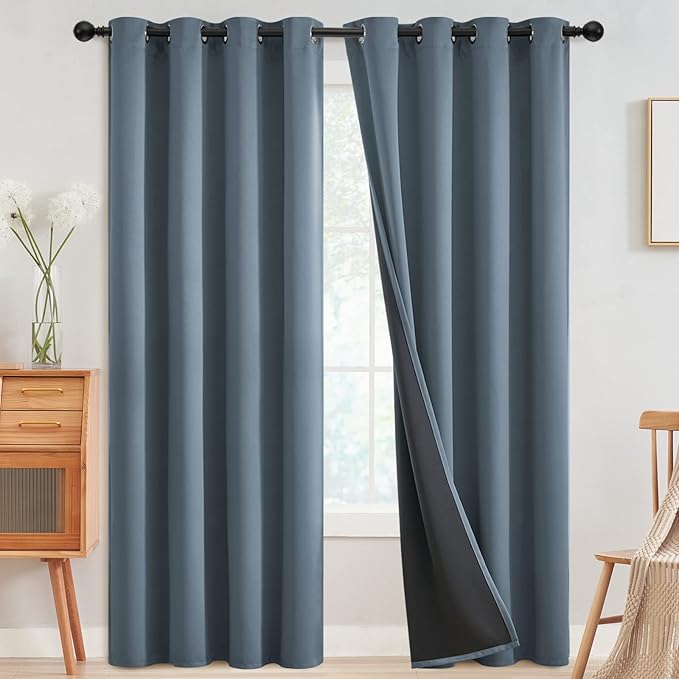 SimpleHome 100% Blackout Curtains