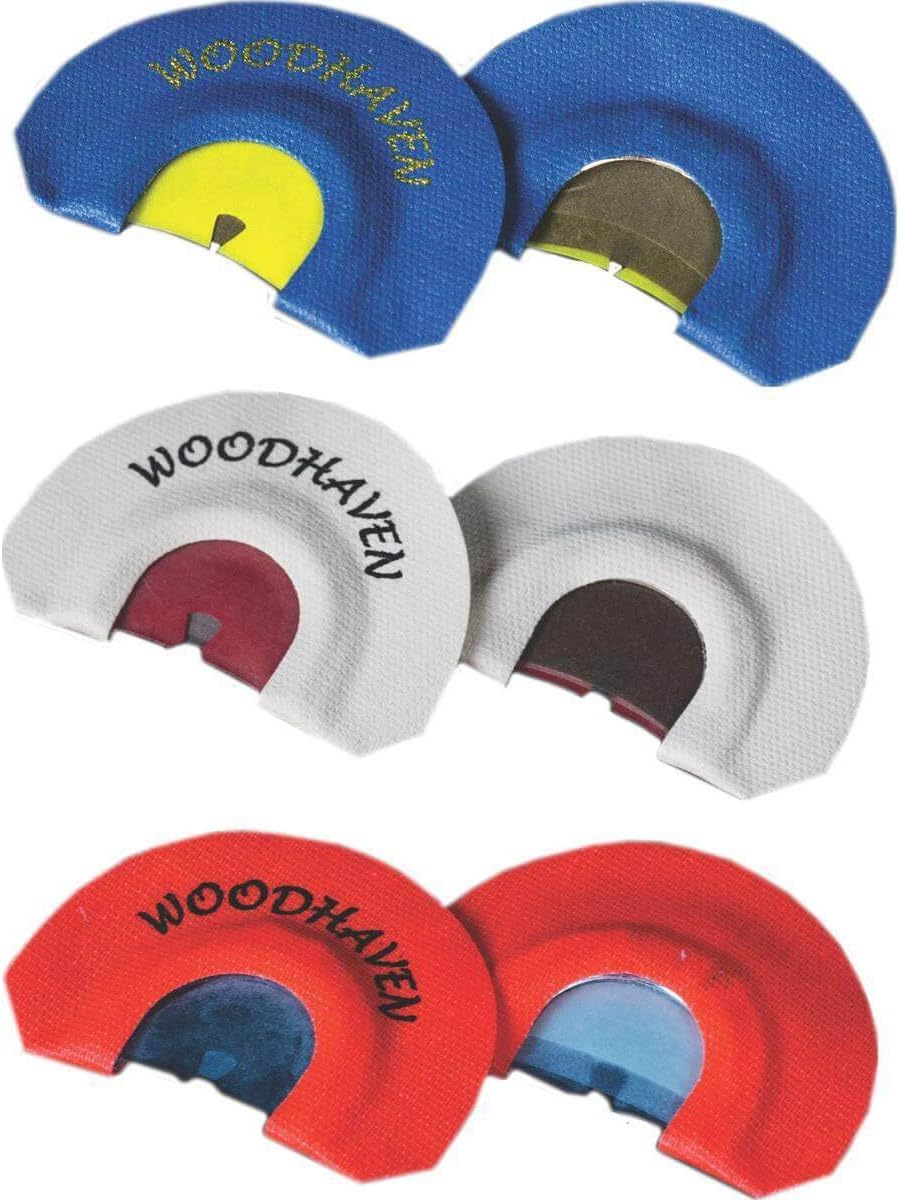 Woodhaven Custom Calls Ghost 3-Pack Mouth Calls - Premium Sound Quality for Hunters