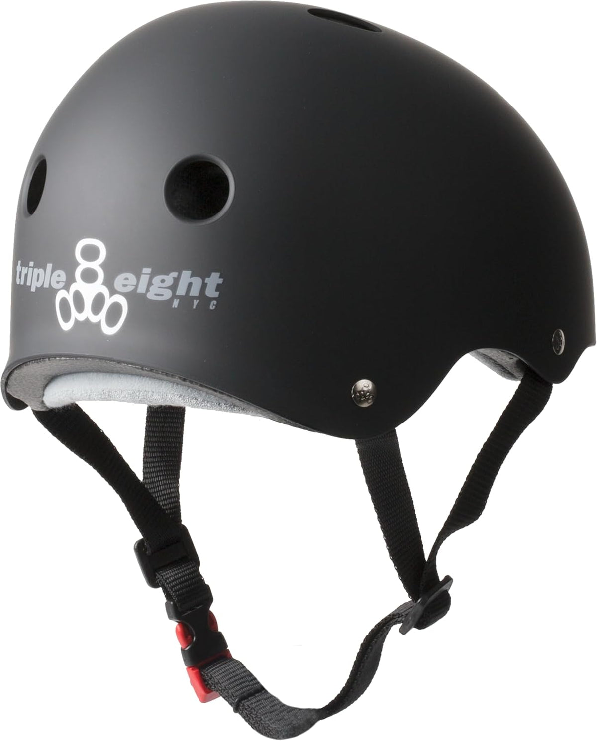 Triple Eight Certified Sweatsaver Helmet - Ultimate Protection for Skateboarding & BMX | Adjustable Fit