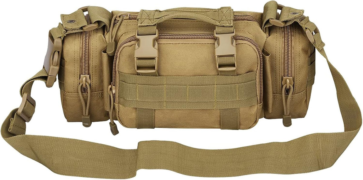 Tactical Waist Pack - G4Free Small Sling Fanny Pack with Hand Carry Handlebar