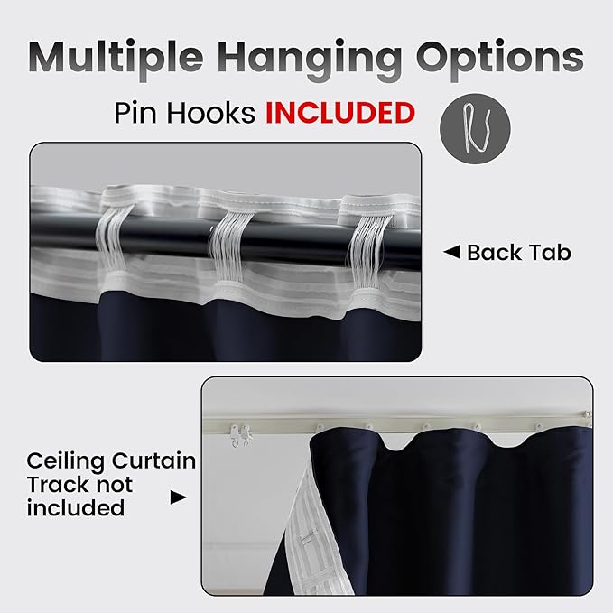 Extra Wide Room Room Divider Curtains