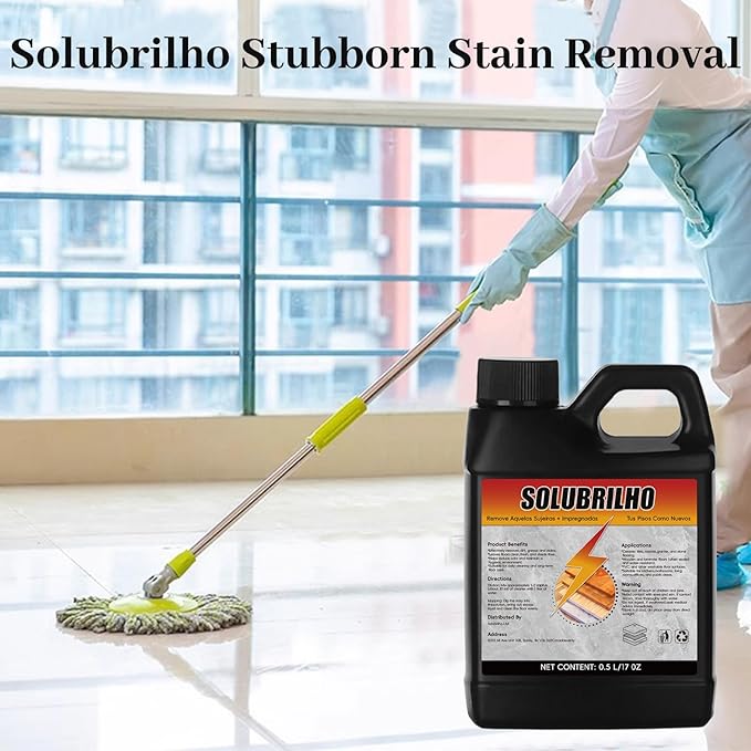 Tile Cleaner, Grout Cleaner for Tile Floors, Original Floor Cleaner Black Bottle, Laminate Floor Cleaner, Multipurpose Powerful Stain Removing Liquid for Bathroom, Kitchen, Tiles, Porcelain(2)