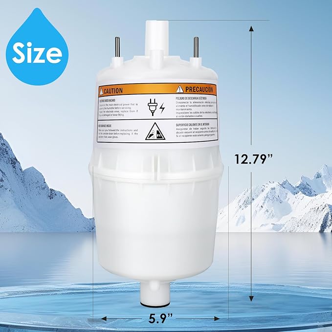 80 Steam Canister Replacement for AprilAire Model 800 & 865 & 80 - Compatible for AprilAire 800 Whole House Humidifier,80 Canister Replacement for Aprilaire 800